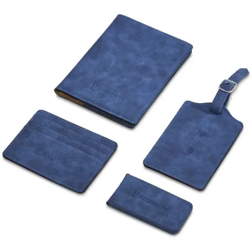 Serendipio Tourist Travel Set Navy Branded